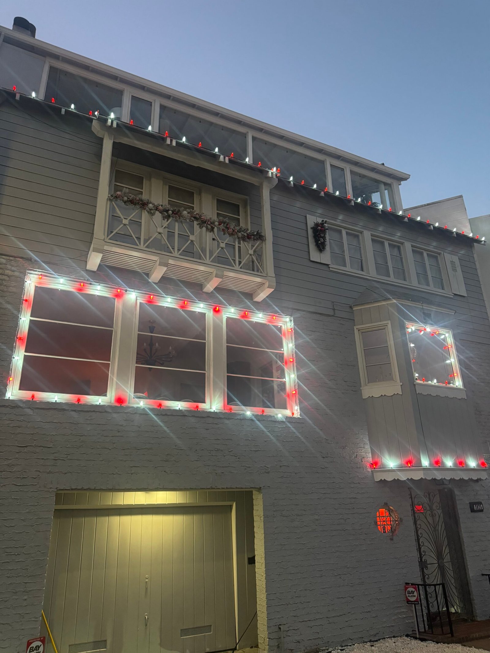 Specialty holiday lighting installation